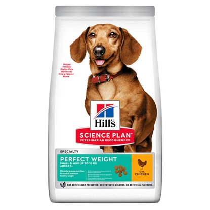 Picture of Hills Perfect Weight Adult Dog Small & Mini - Chicken